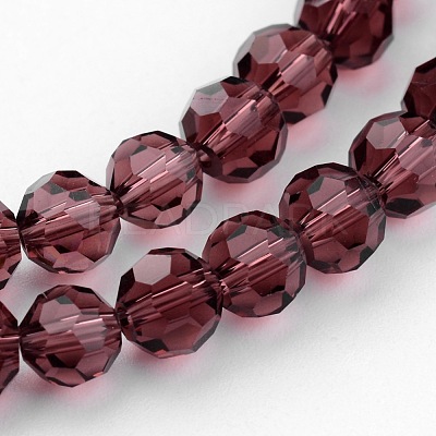 Transparent Glass Bead Strands GLAA-G013-10mm-59-1