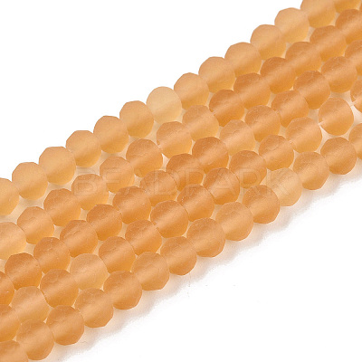Transparent Glass Beads Strands EGLA-A044-T4mm-MD23-1