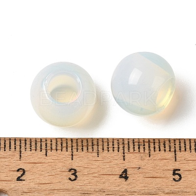 Opalite European Beads G-N342-03A-1
