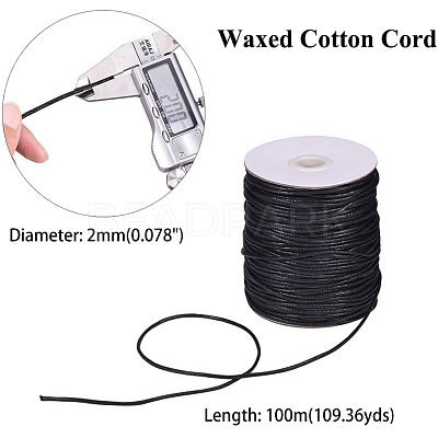 Waxed Cotton Thread Cords YC-PH0002-17-1