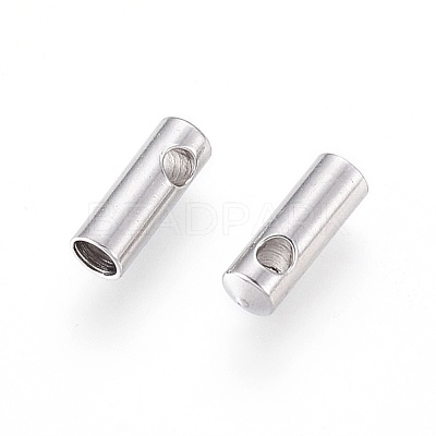 Tarnish Resistant 304 Stainless Steel Cord Ends STAS-K190-01C-P-1