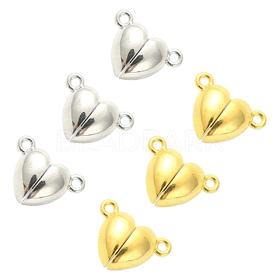 20 Sets 2 Colors Alloy Magnetic Clasps PALLOY-CJ0002-34-1