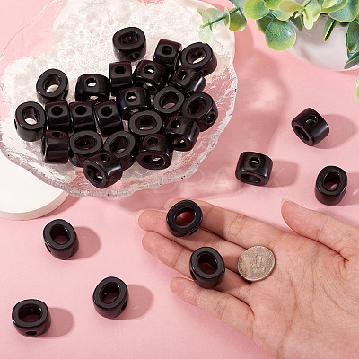 Acrylic European Beads OACR-TAC0013-14O-1
