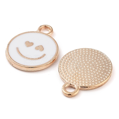 Alloy Enamel Pendants PALLOY-S192-04G-02-1