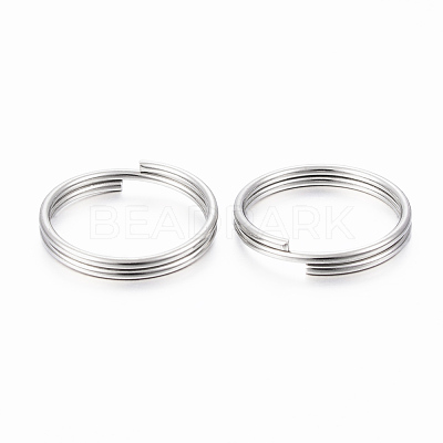 Tarnish Resistant 304 Stainless Steel Split Rings A-STAS-H413-06P-B-1