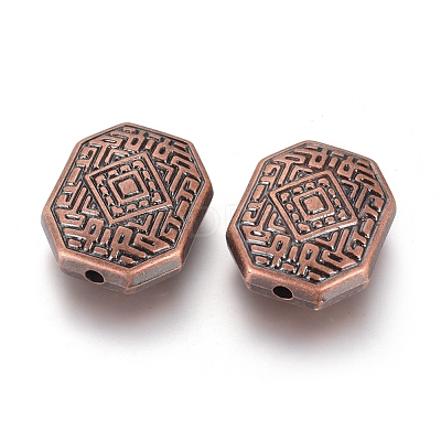 CCB Plastic Beads CCB-O003-05R-1