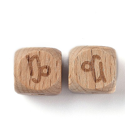 Natural Wood Constellation Beads LS-WOOD-M002-10-1