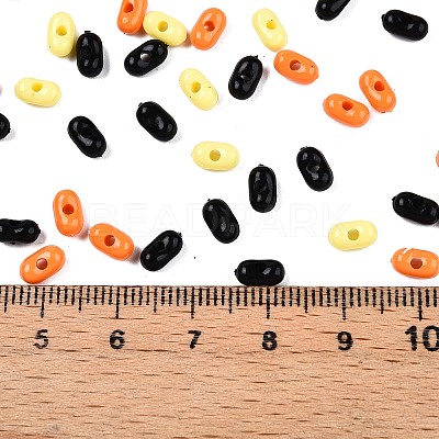 Opaque Acrylic Beads MACR-T048-02M-18-1