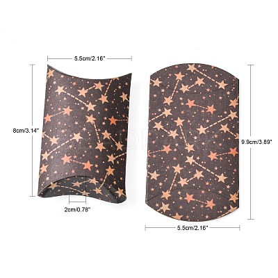 Paper Pillow Gift Boxes X-CON-J002-S-09A-1