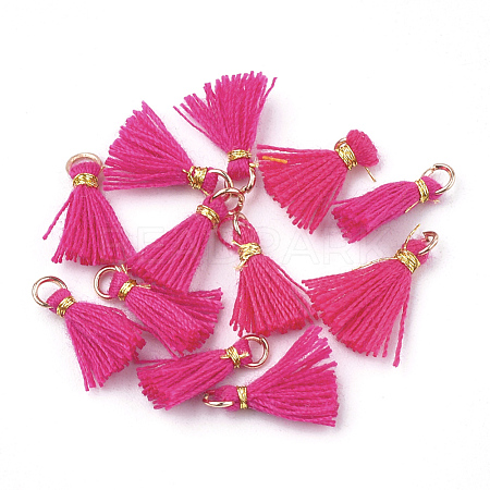 Polycotton(Polyester Cotton) Tassel Pendant Decorations FIND-S281-18-1