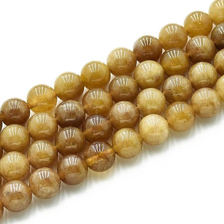 Natural Quartz Beads Strands G-N355-8mm-62-1