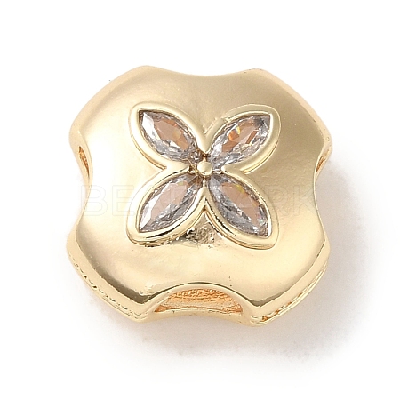 Rack Plating Brass Glass Pendants KK-S368-05G-1