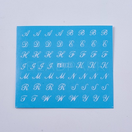 Nail Art Stickers AJEW-TA0003-V22-B-1