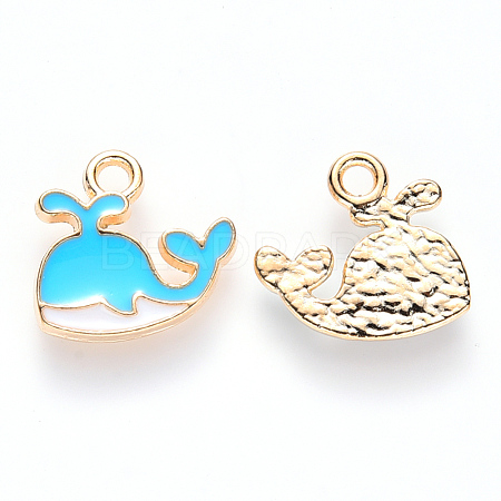 Alloy Enamel Charms ENAM-S121-073-1