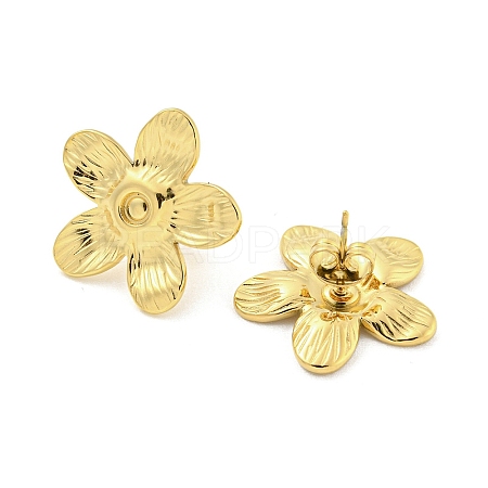 Ion Plating(IP) 304 Stainless Steel Earring Findings EJEW-O002-01G-1