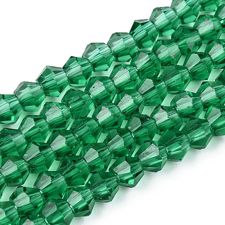 Transparent Glass Beads Strands EGLA-A039-T4mm-D10-1