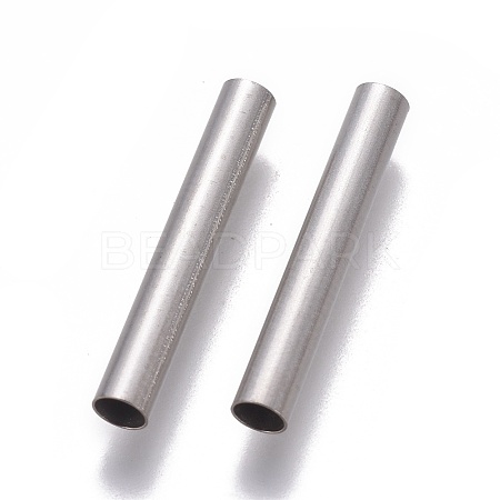 304 Stainless Steel Tube Beads STAS-E474-49C-1
