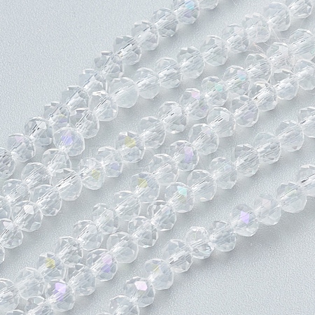 Glass Beads Strands X-EGLA-GR4MMY-28-1
