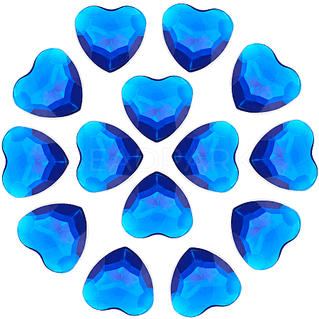 100Pcs Acrylic Rhinestone Cabochons MACR-GF0001-04-1