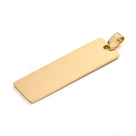 Ion Plating(IP) 304 Stainless Steel Pendants STAS-D142-01C-G-1