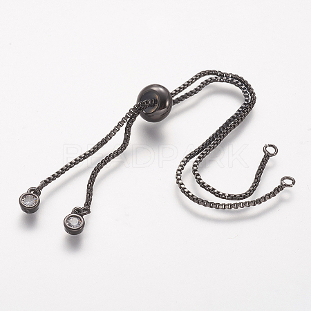 Rack Plating Brass Chain Bracelet Making LS-KK-A142-017B-1