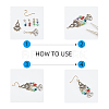 Brass Earring Hooks KK-PH0035-82-RS-4