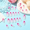ABS Plastic Full Cover Press On False Nails DIY-CJC0006-12B-4