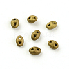2-Hole Seed Beads X-GLAA-R159-M601-2