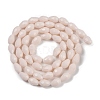 Opaque Solid Color Beads Strands EGLA-N013-P8mm-D08-2