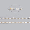 Handmade Natural Moonstone Tumbled Stone Beaded Chains CHC-L045-014-2