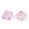 Handmade Silver Foil Lampwork Beads FOIL-S006-12x12mm-02-3