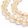 Natural Citrine Beads Strands G-F715-020-3