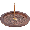 Wood Incense Burners AJEW-WH0033-98G-1