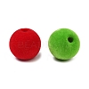 Flocking Opaque Acrylic Beads OACR-G055-02D-2