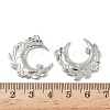304 Stainless Steel Rhinestone Setting Pendants STAS-D376-09B-P-3