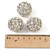 Brass Rhinestone Beads RSB083-S-2