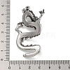 304 Stainless Steel Big Pendants STAS-D110-08AS-3