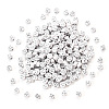 Opaque White Acrylic Beads MACR-YW0001-21B-1