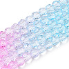 Transparent Glass Beads Strands X1-GLAA-E036-07S-2