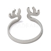 304 Stainless Steel Cuff Rings RJEW-G299-03P-3