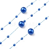 ABS Plastic Bead Garland Strand OCOR-WH0080-07D-1