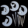 DIY Silicone Moon Molds Kits DIY-TA0008-30-2