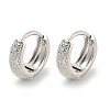 Thick Brass Hoop Earrings EJEW-L211-011M-P-1