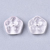 Transparent Baking Painted Glass Beads DGLA-R052-002-A02-3