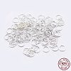 925 Sterling Silver Saw Cut Open Jump Rings STER-F036-02S-0.7x4mm-4