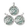 Natural Amazonite Pendants GG-CBA0251-10F-P-1
