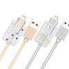 HOBBIESAY 4 Pairs 4 Style TPU Data Cable Protective Sleeve AJEW-HY0001-31-6