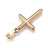 201 Stainless Steel Pendants STAS-N096-20G-3