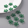 Frosted Acrylic Bead Caps MACR-S371-08A-735-6