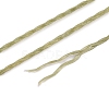 2-Ply Round Waxed Cotton Thread Cords YC-T004-01A-15-4